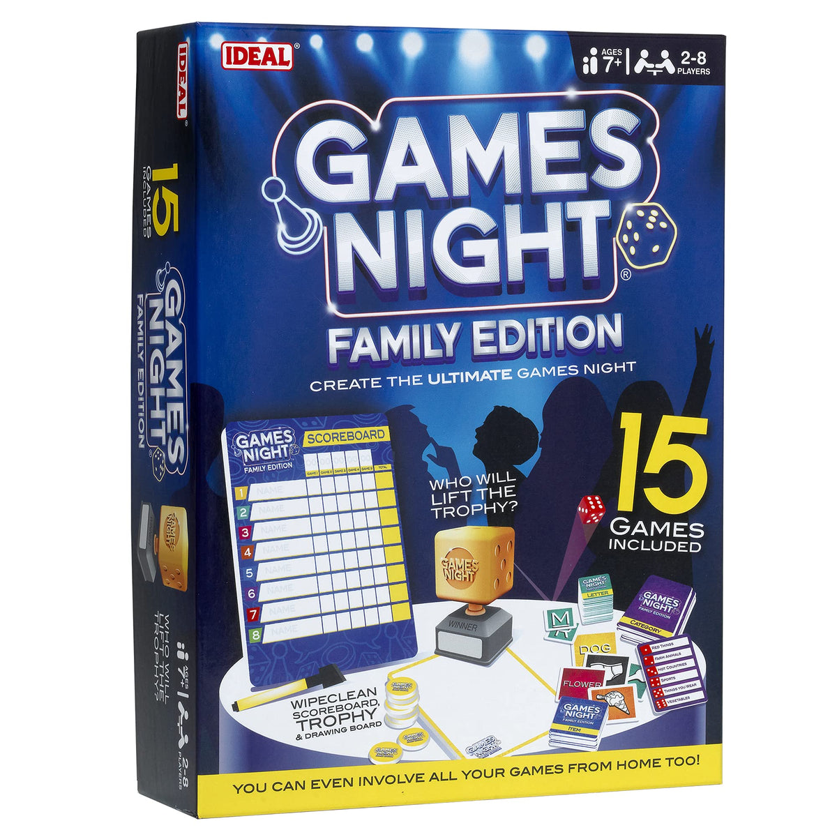 Ideal Games Night Family Edition 15 Games in 1 – product view