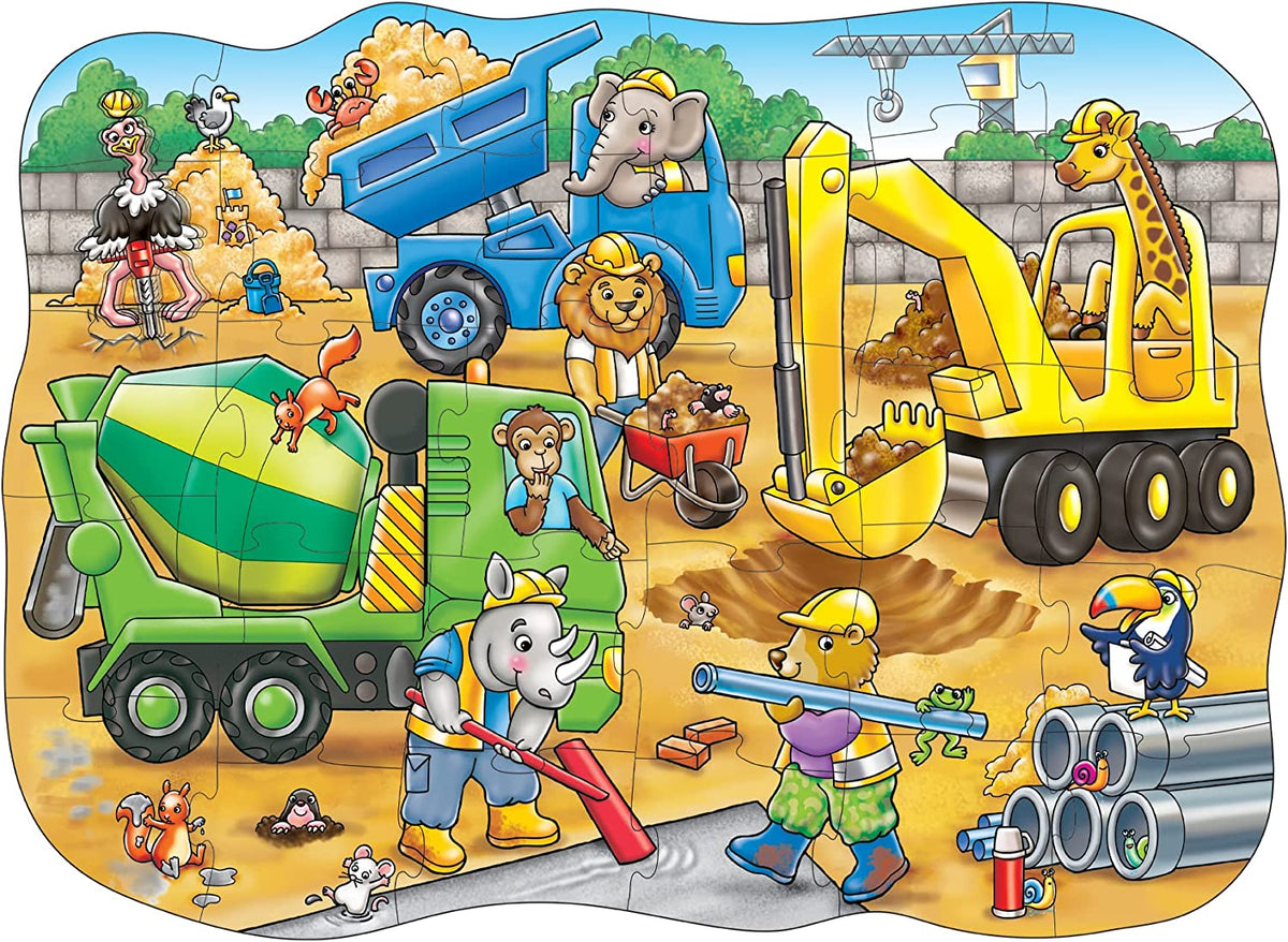 Orchard Toys Busy Builders Jigsaw Puzzle