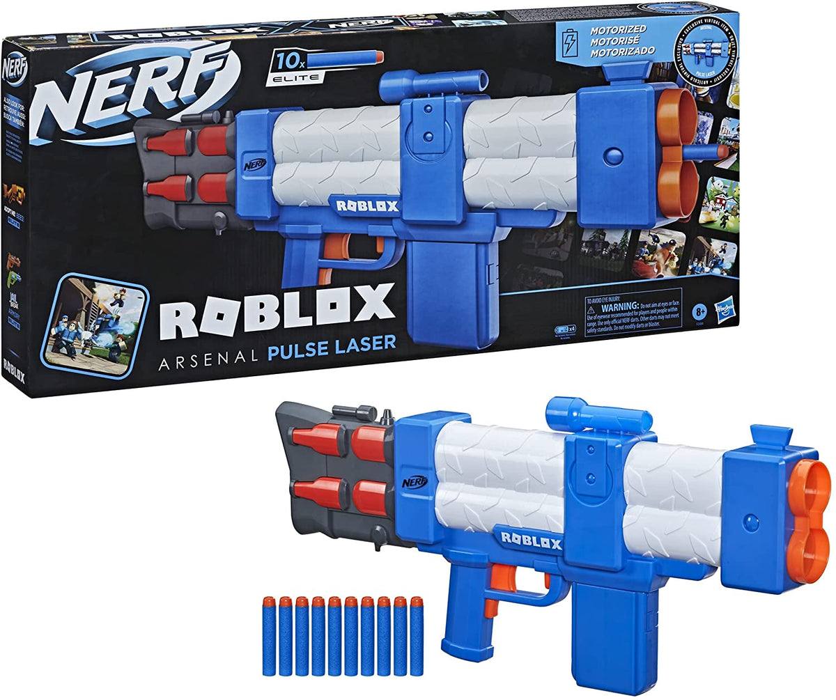 F2484 Nerf Roblox Arsenal: Pulse Laser Motorized Dart Blaster