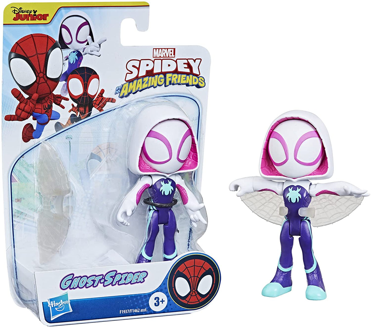 F1462 Spidey And His Amazing Friends Spinn Figure Assorted