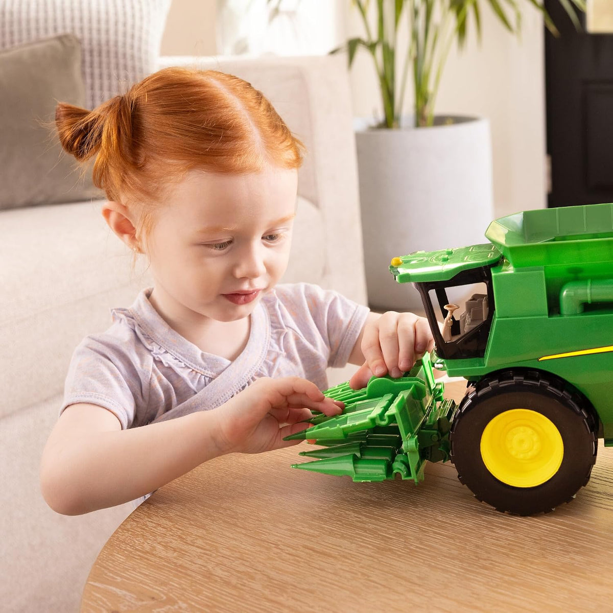 John Deere Kids Lights and Sounds combine harvester toy – view 6