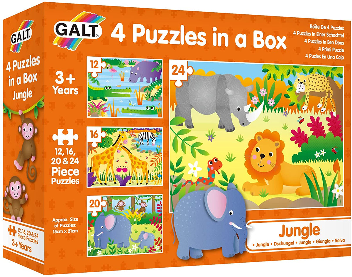 4 Puzzles in a Box Jungle