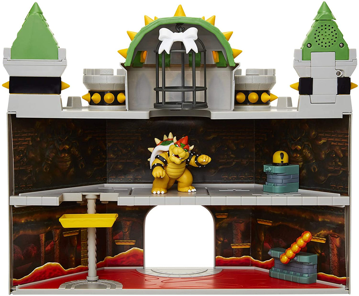 Nintendo Bowser's Castle Super Mario Deluxe Bowser's Castle Playset