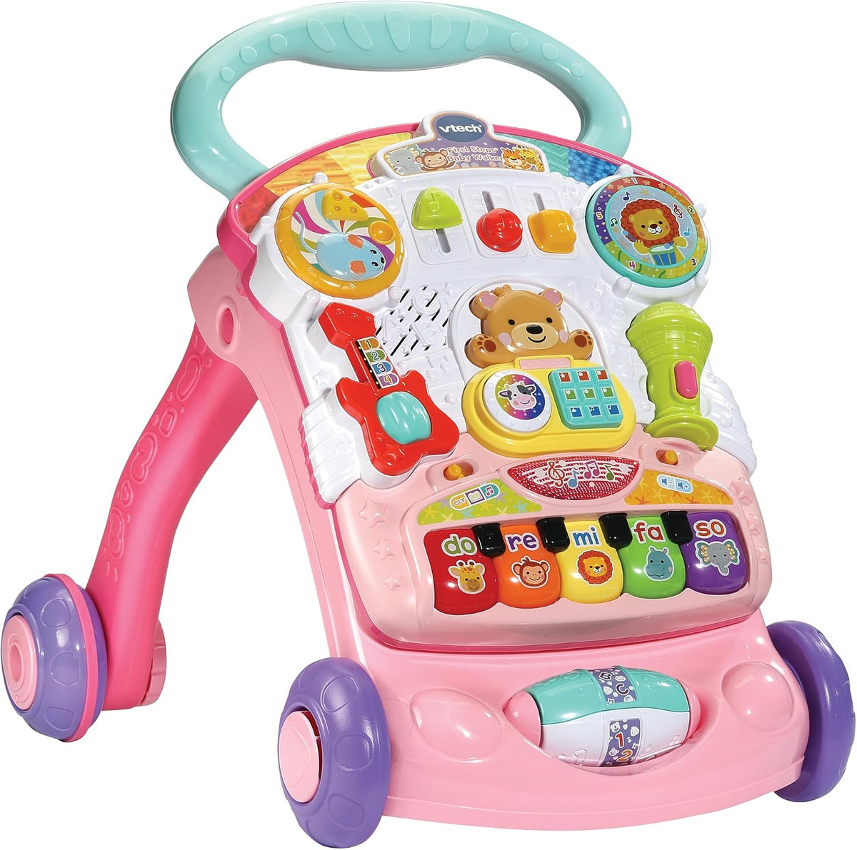 VTech Baby First Steps Baby Walker Pink