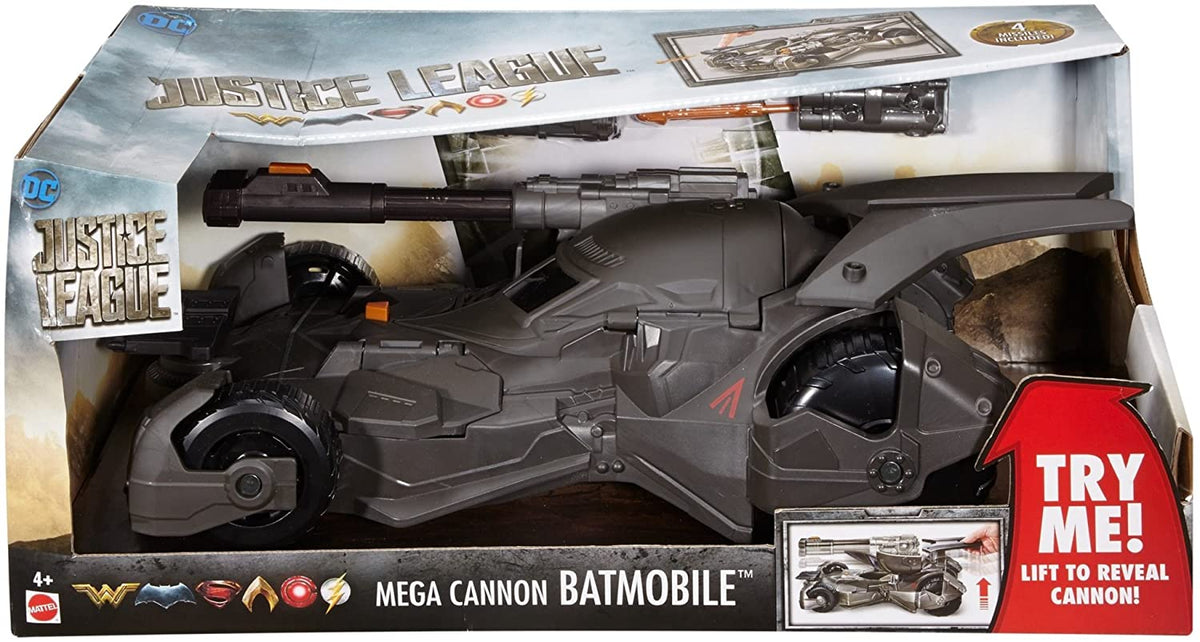 Mega Justice League Cannon Batmobile Vehicle