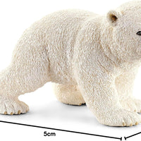 SCHLEICH Polar Bear Cub Walking figure 14708 – view 2