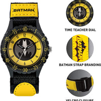Disney Batman Kids Velcro Watch
