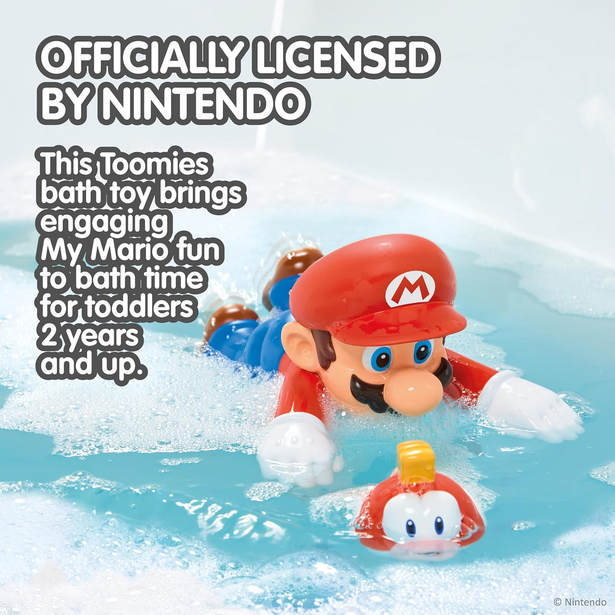 TOMY Toomies My Mario Swimming Mario bath toy with Cheep Cheep – view 5