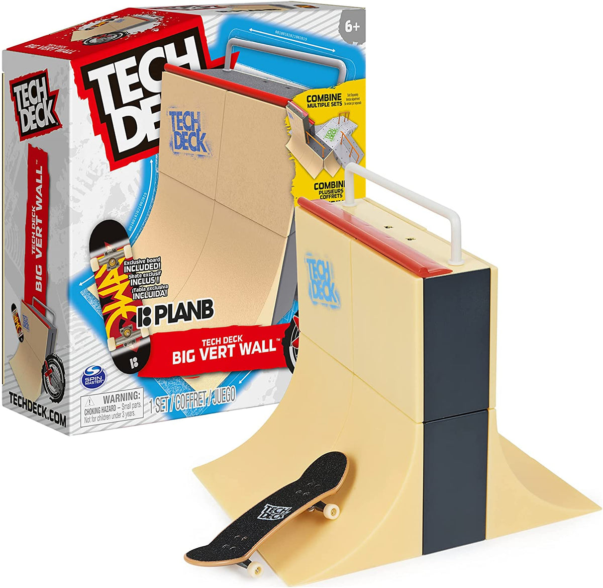 Tech Deck - Big Vert Wall X-Connect Park Creator