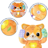 VTech Baby Peek-a-Boo Paws orange kitty toy – view 3