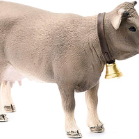 SCHLEICH Braunvieh Cow figure 13874 – view 5