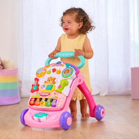 VTech Baby First Steps Baby Walker Pink – view 2