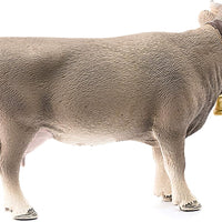 SCHLEICH Braunvieh Cow figure 13874 – view 4