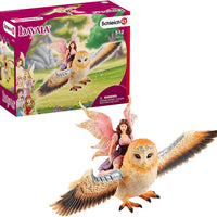 Schleich 70713 bayala Fairy in Flight on Glam-Owl