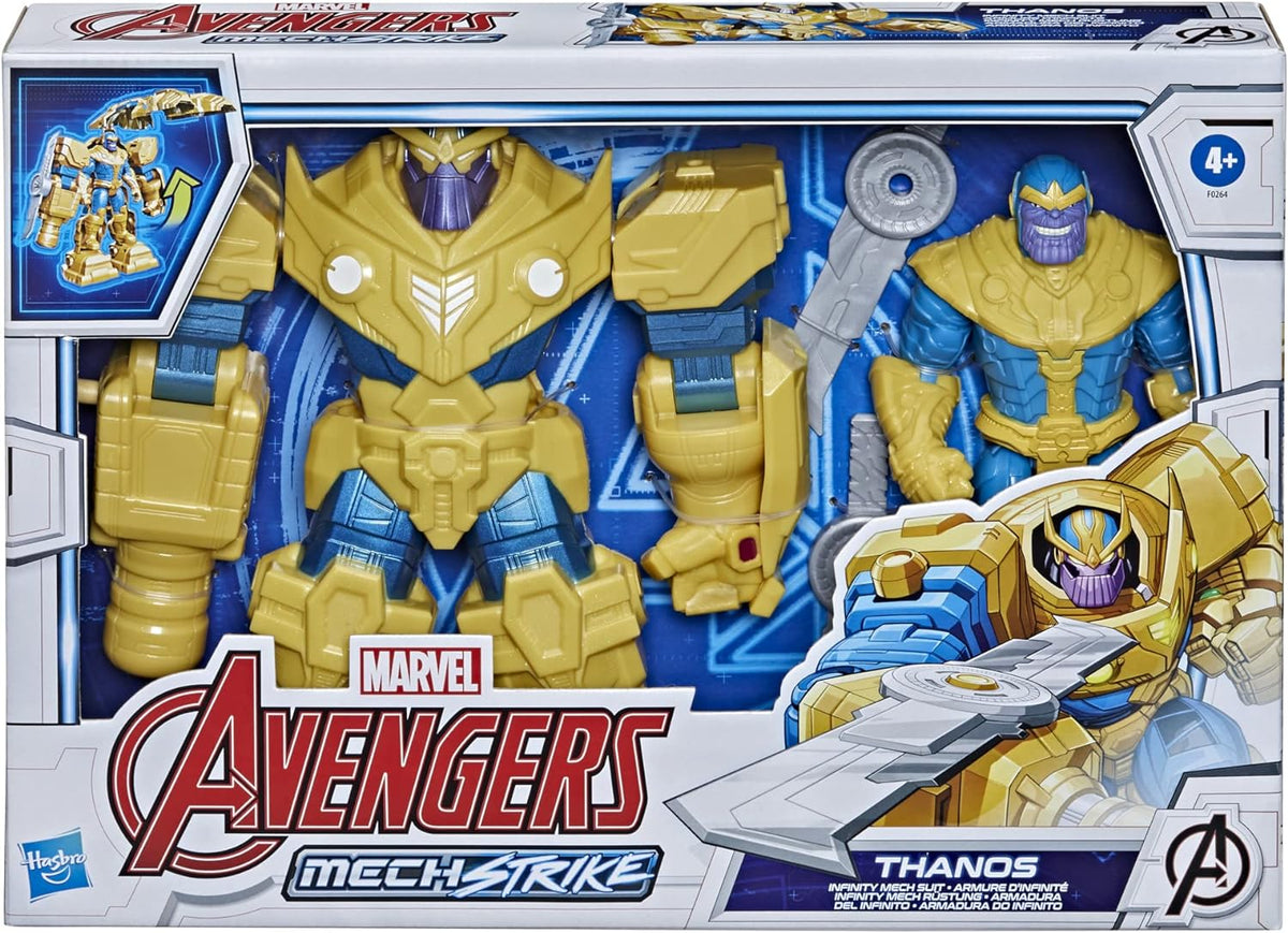 Marvel Avengers Mech Strike Thanos Action Figure