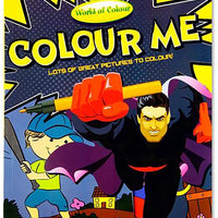 World of colour A4 48pg Colouring Book Boys