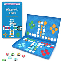 The Purple Cow Ludo Magnetic Travel Game – product view