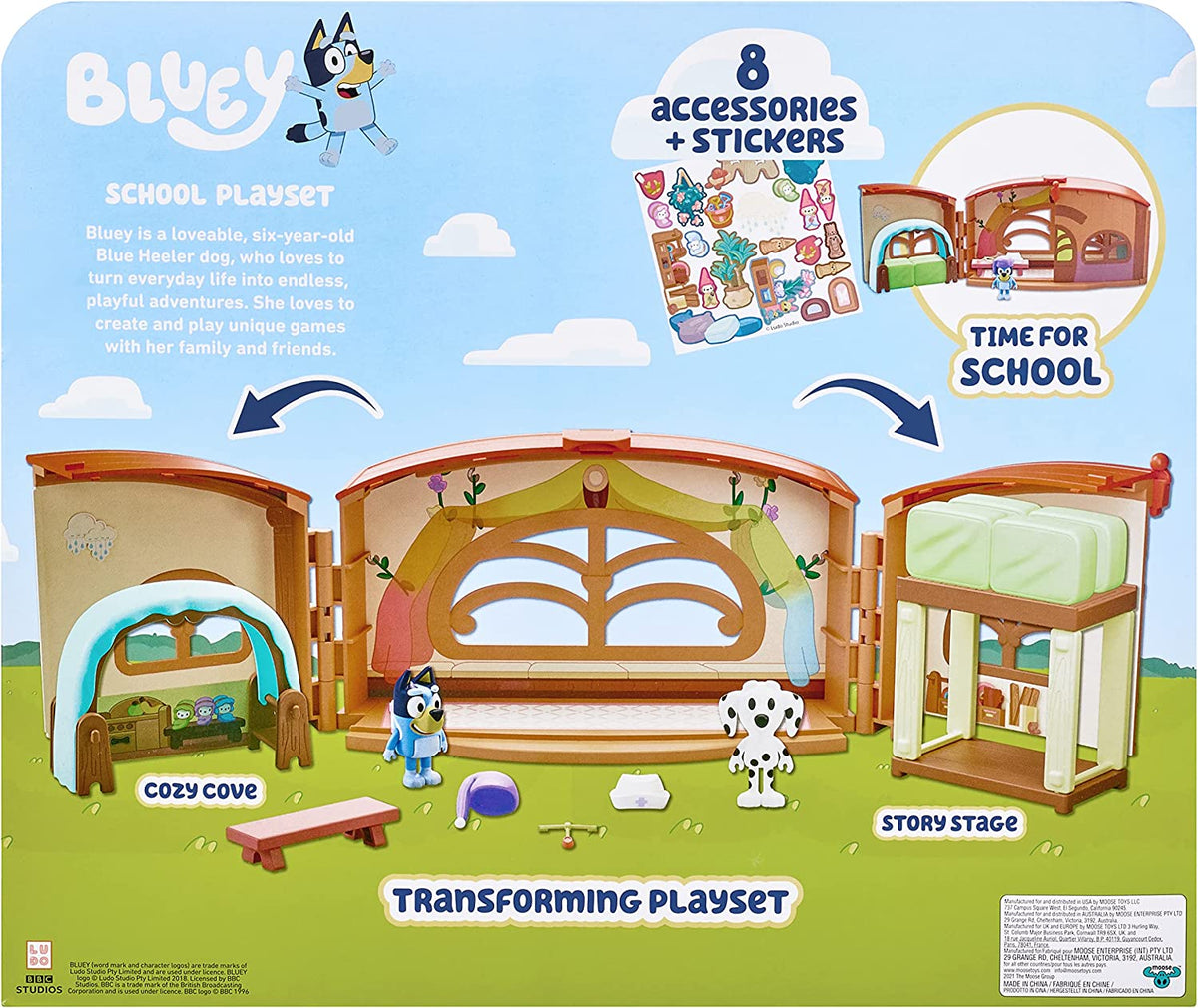 Bluey Calypso’s School Playset