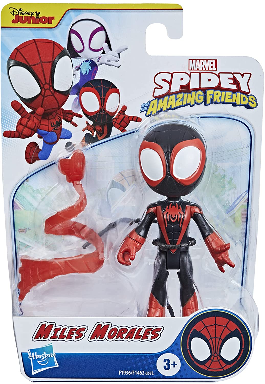 F1462 Spidey And His Amazing Friends Spinn Figure Assorted