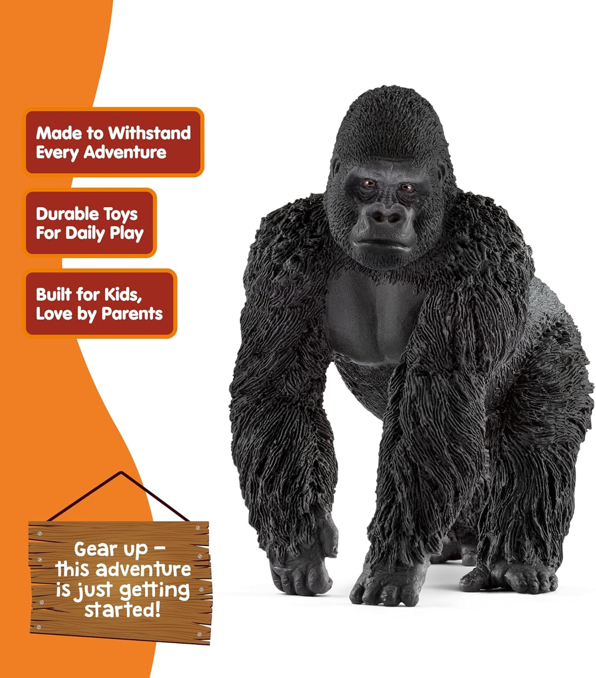 SCHLEICH Gorilla Male figure 14770 – view 4