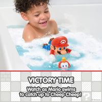 TOMY Toomies My Mario Swimming Mario bath toy with Cheep Cheep – view 4