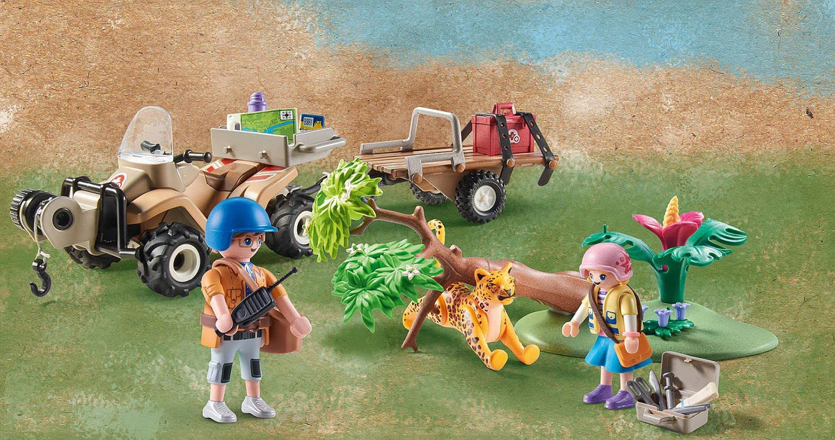 Playmobil Wiltopia 71011 Animal Rescue Quad