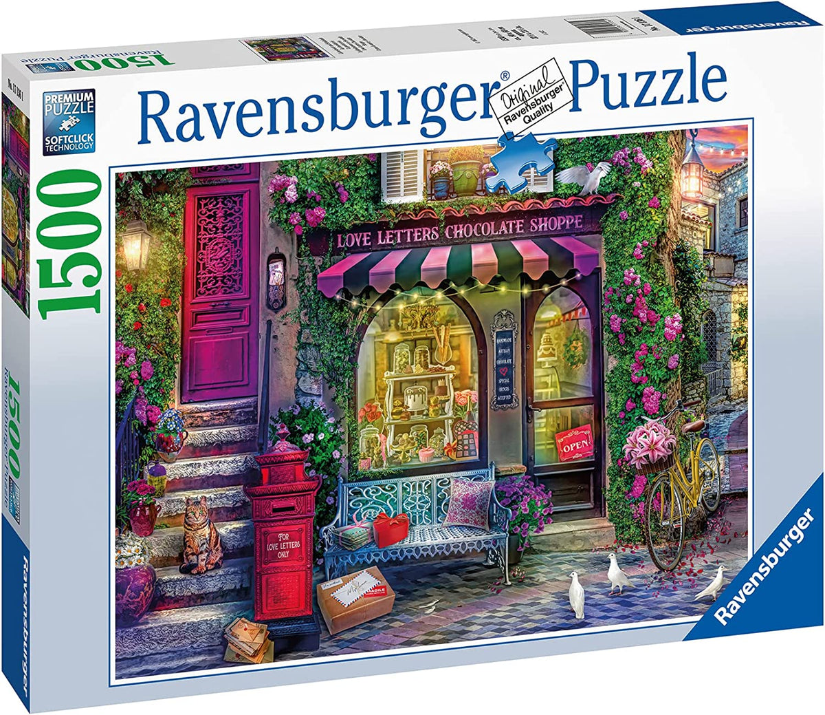 Ravensburger Love Letters Chocolate Shop 1500pc