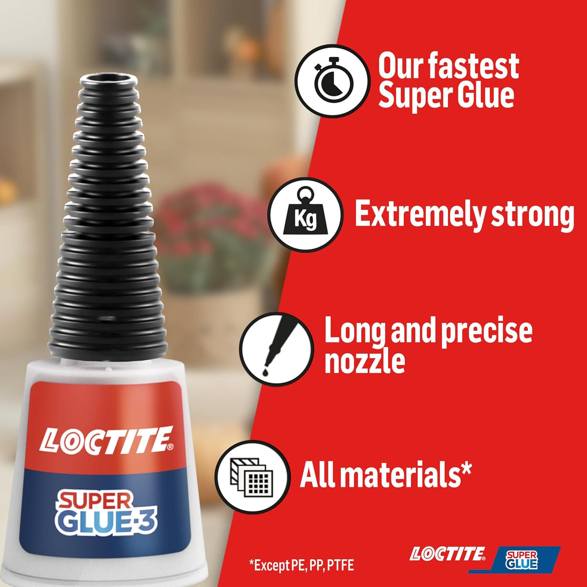 Loctite Precision Super Glue 5g bottle – view 4