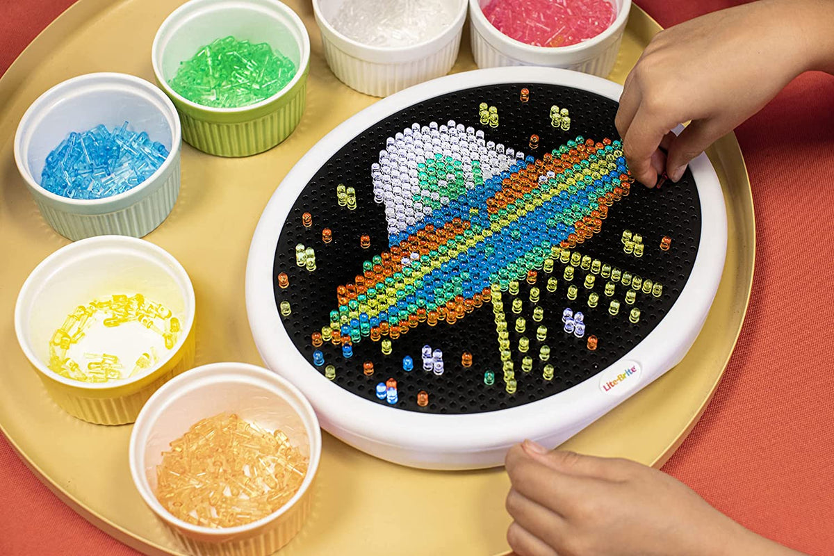 LITE-Brite Oval HD Light peg Game