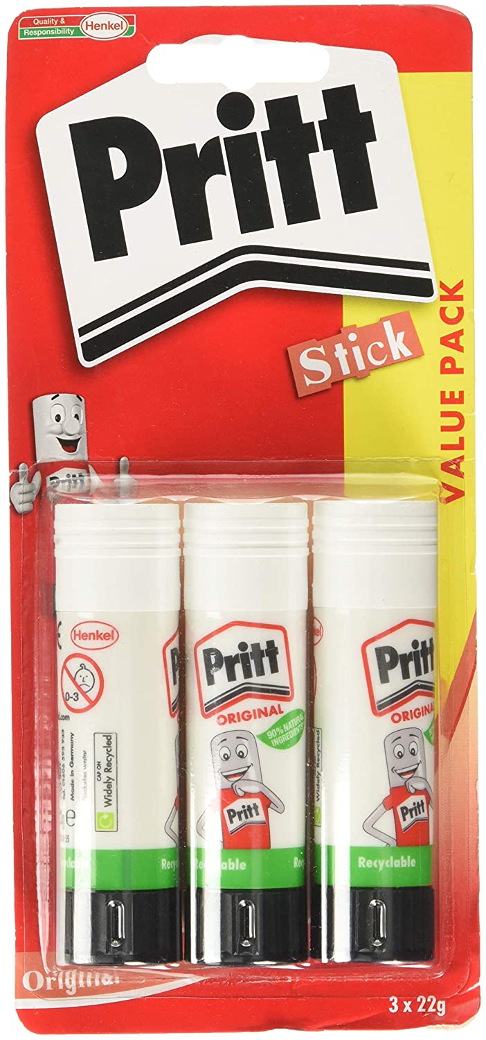 3 x 22g Pritt Stick