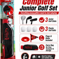 Toyfinity Junior Golf Set with clubs, balls, flags and carry bag – view 3