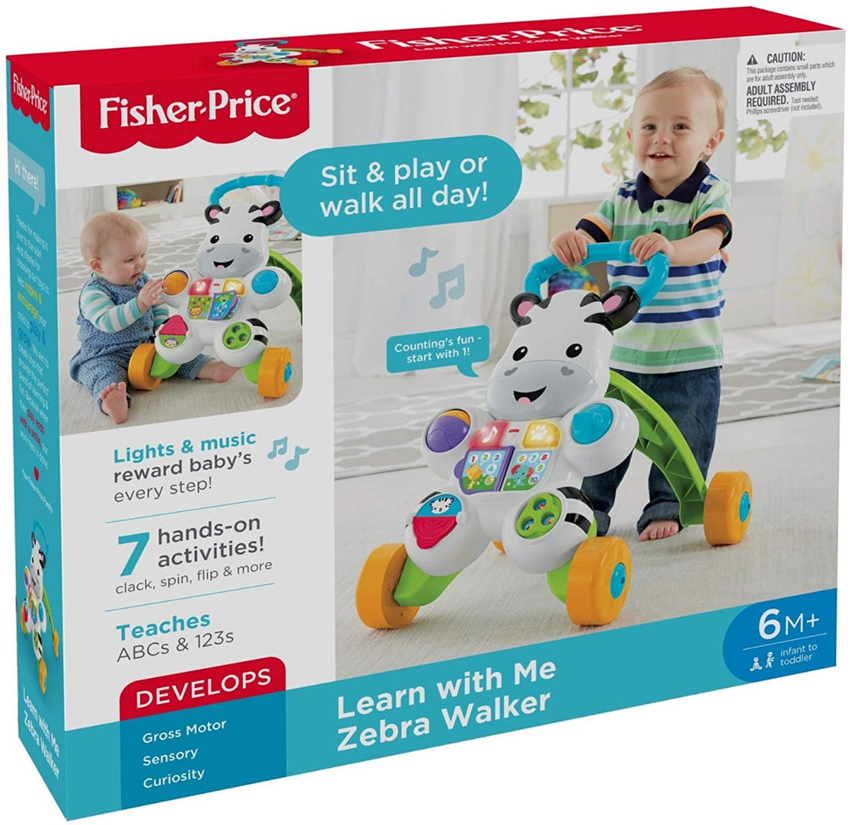 Fisher Price Learn with Me Zebra Walker