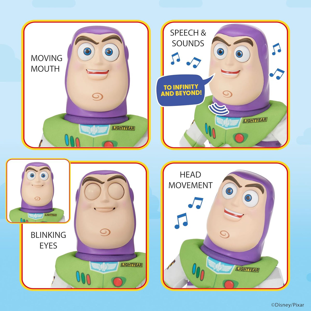 Toys at Foys - Disney Toy Story 5 Buzz Lightyear Palm Puppetronic - image 4