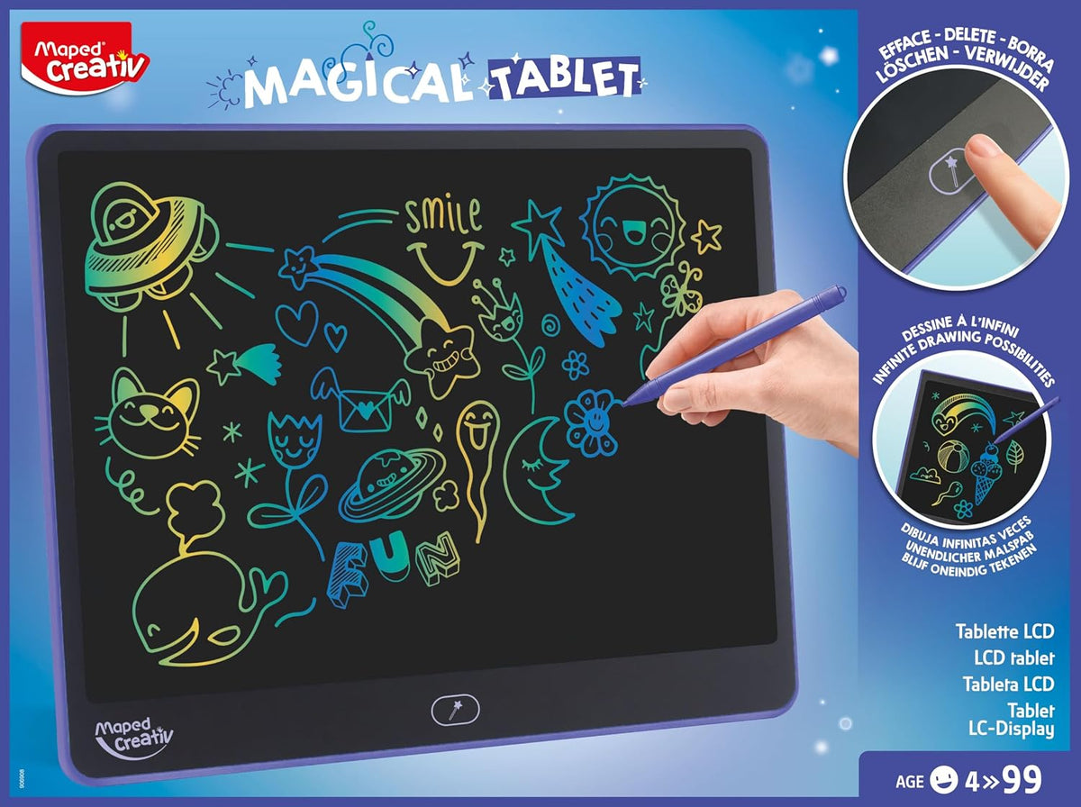 Maped Creativ Magical Tablet XL LCD drawing tablet with stylus – view 2