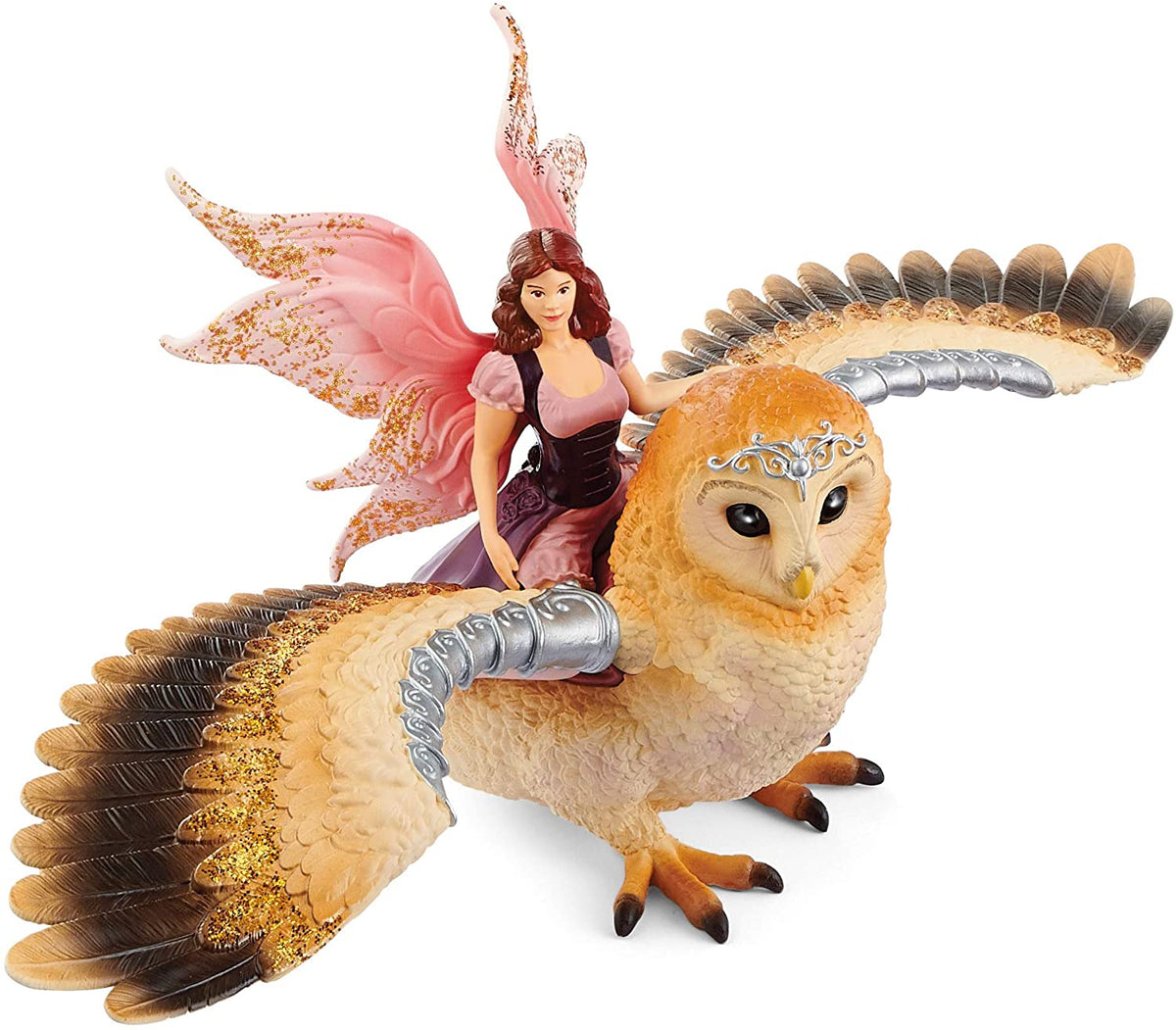 Schleich 70713 bayala Fairy in Flight on Glam-Owl