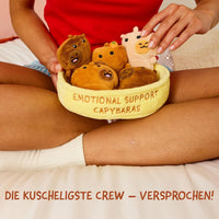 Relatable Emotional Support Capybaras plush set in carry container – view 4