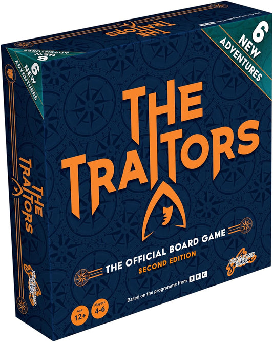 The Traitors Board Game Second Edition box