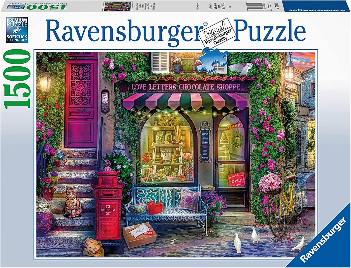 Ravensburger Love Letters Chocolate Shop 1500pc