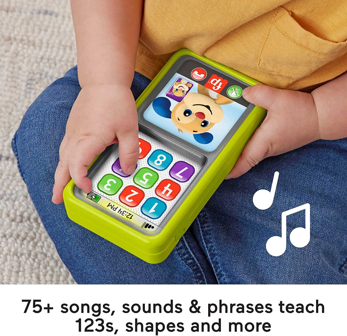 Fisher-Price Laugh & Learn 2-in-1 Slide to Learn Smartphone