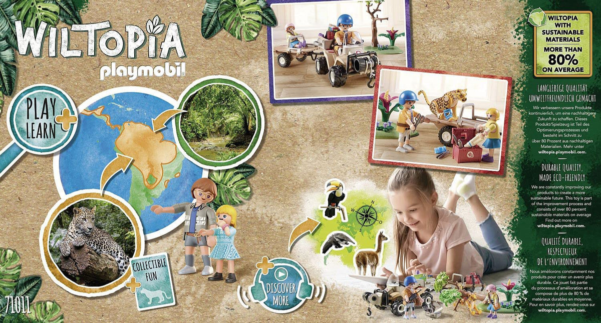 Playmobil Wiltopia 71011 Animal Rescue Quad