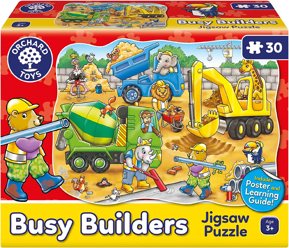 Orchard Toys Busy Builders Jigsaw Puzzle