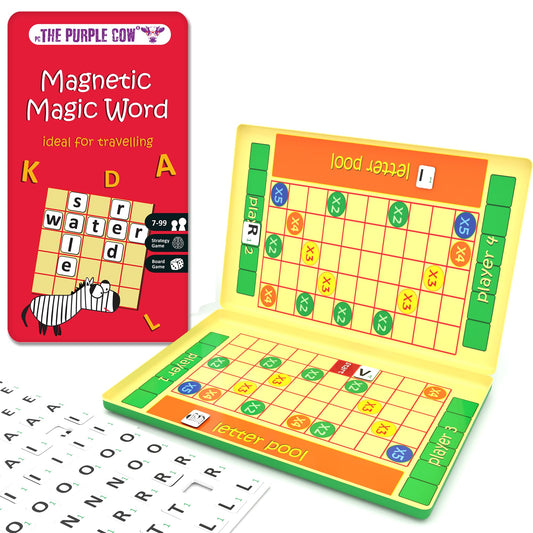 The Purple Cow Magic Word Magnetic Travel Game – product view