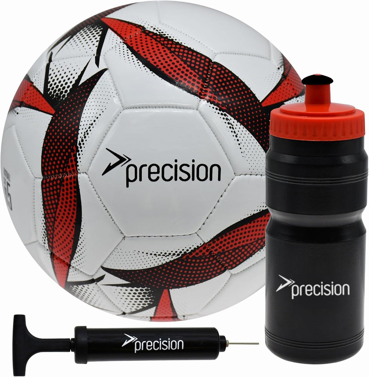 Precision Football Gift Set with size 5 football, bottle and pump – view 5