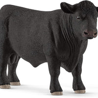 SCHLEICH Black Angus Bull figure 13879
