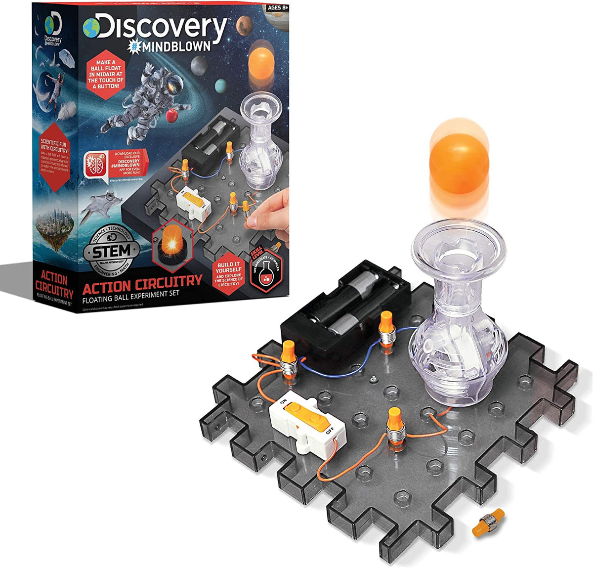 Discovery #MINDBLOWN Action Circuitry Electronic Experiment Mini STEM Set