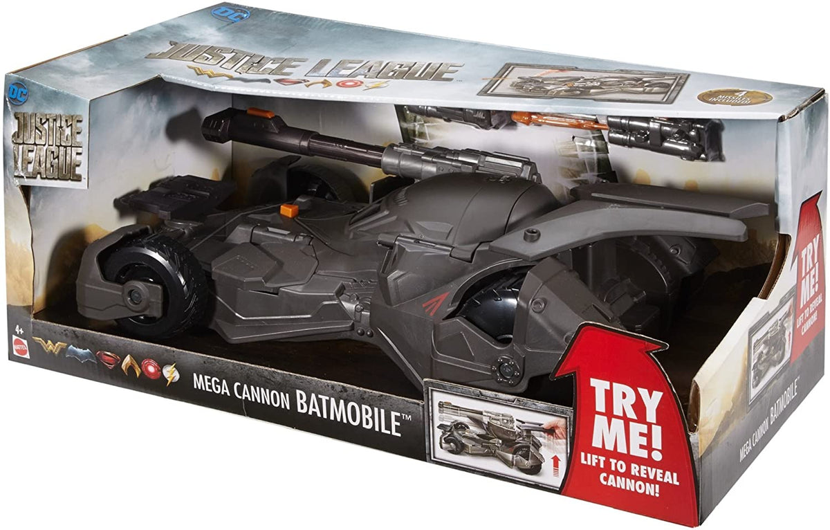 Mega Justice League Cannon Batmobile Vehicle