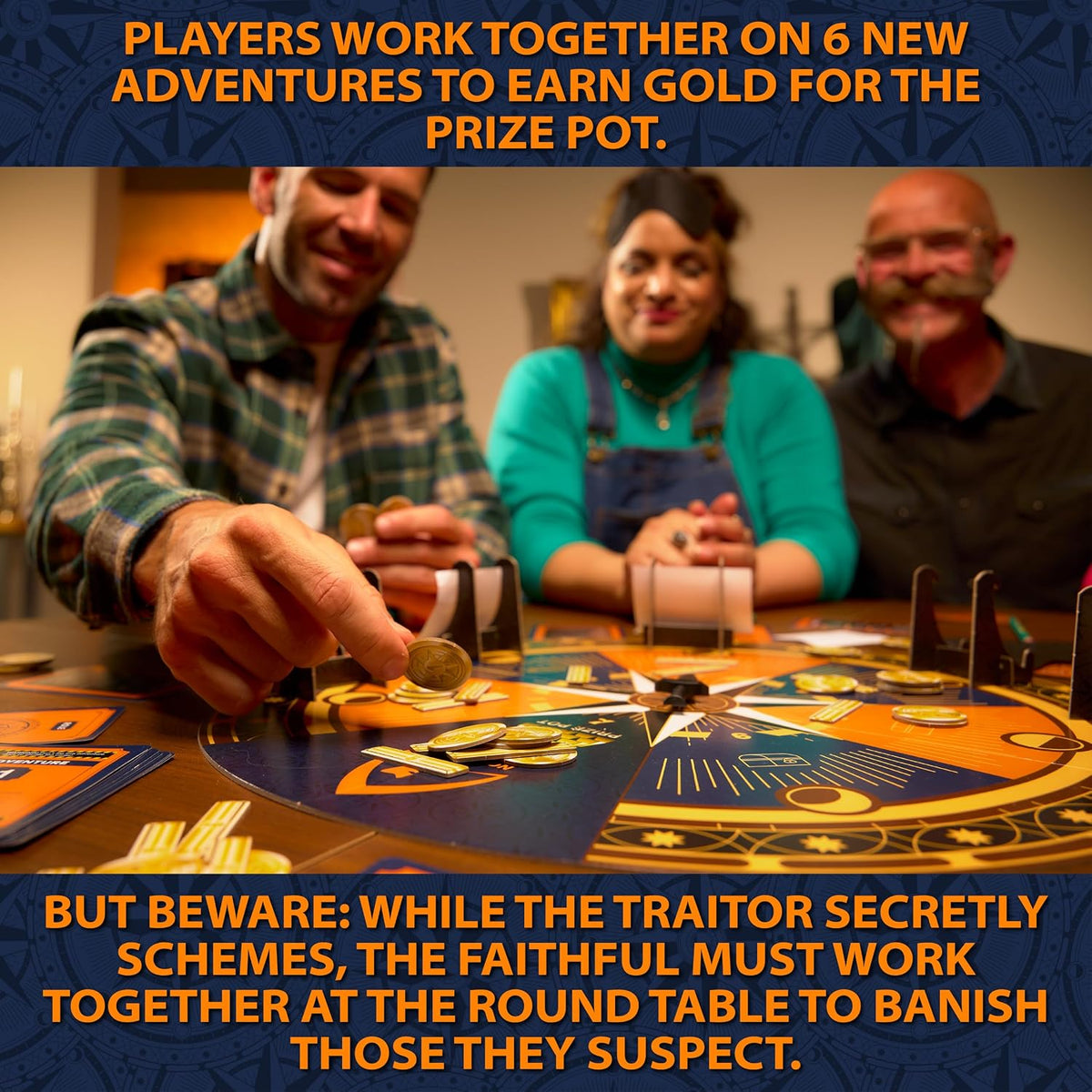 The Traitors Board Game Second Edition box – view 5