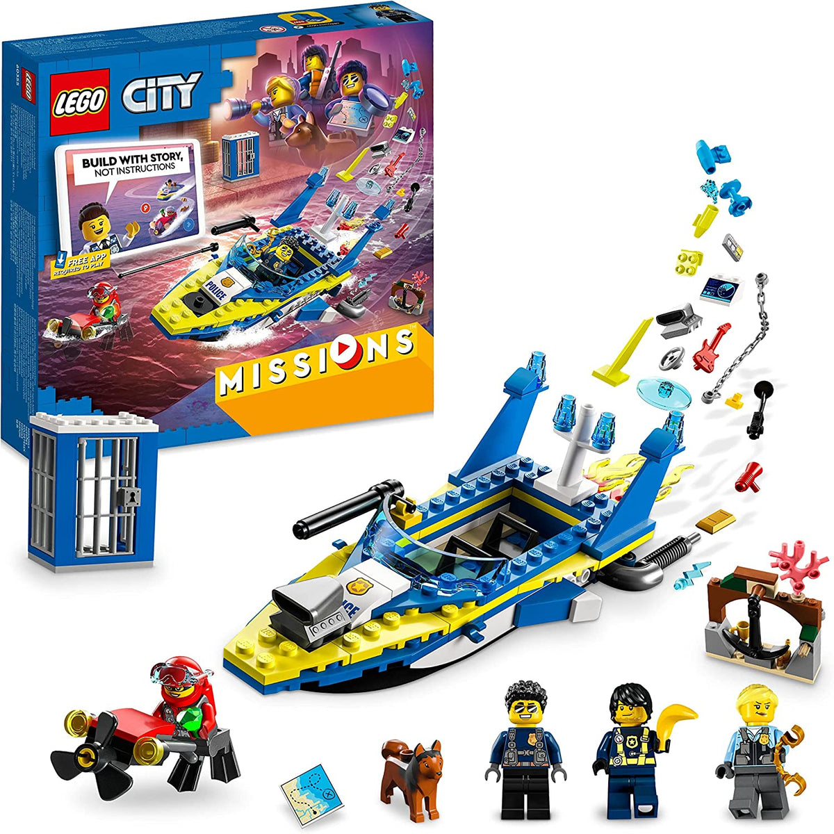 LEGO 60355 City Water Police Detective Missions