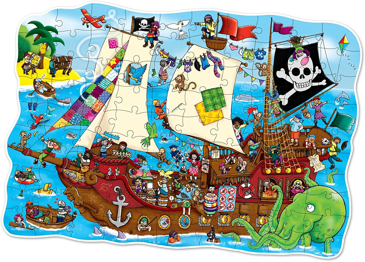 Orchard Toys Pirate Ship Jigsaw Puzzle