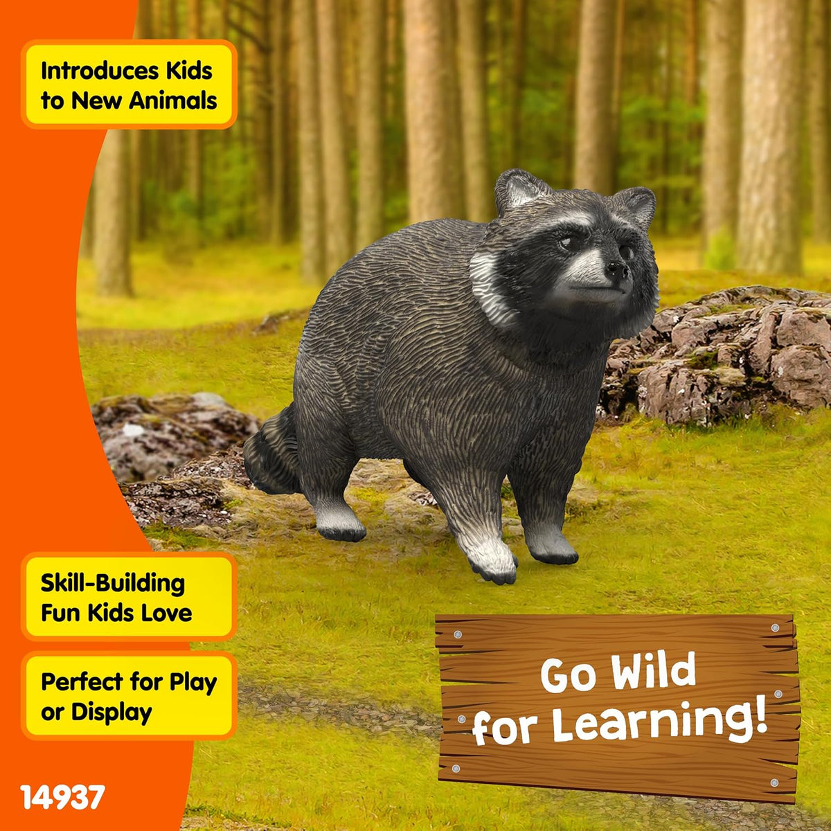SCHLEICH Raccoon figure 14937 – view 6